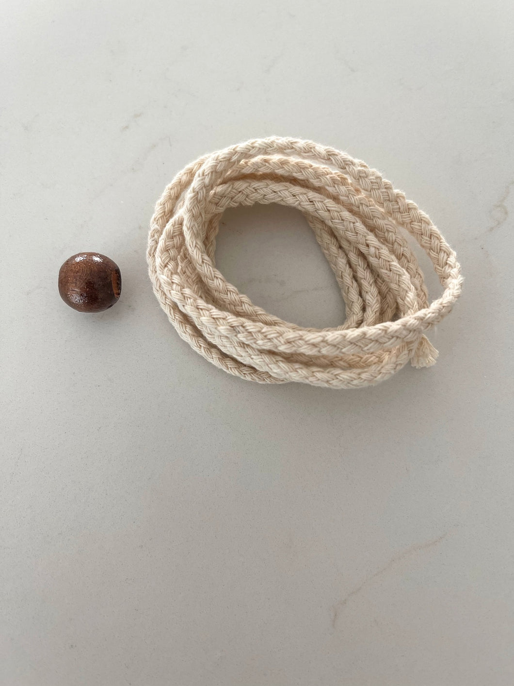 String & bead Replacement - Cream