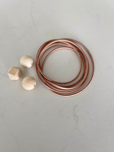 String & Bead Replacement - Rose